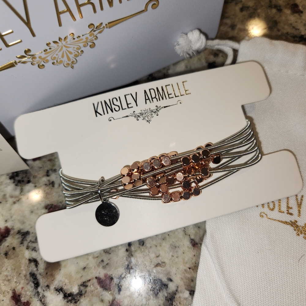 Kinsley Armelle Rose Gold Ory Bracelet